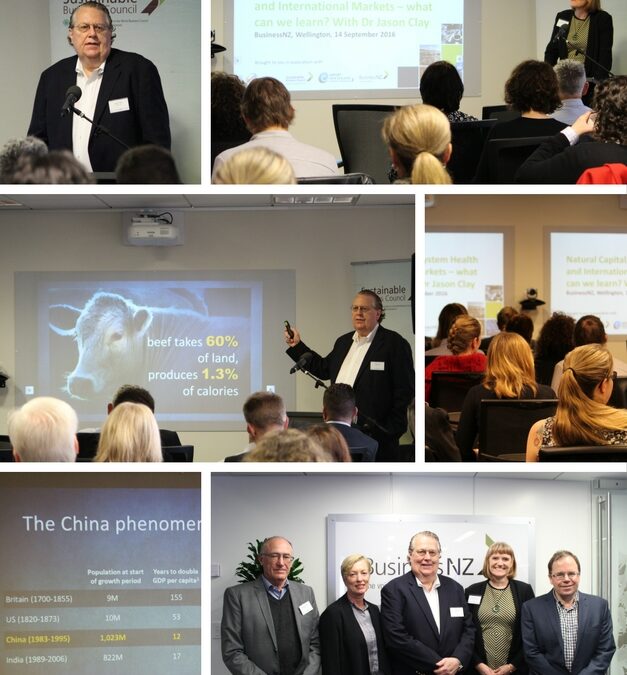 Dr Jason Clay: Pre-competitive actions along the value chain – lessons for NZ