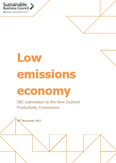 SBC submission to the New Zealand Productivity Commission