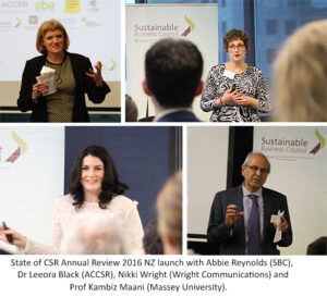 State of CSR Annual Review 2016 NZ Launch