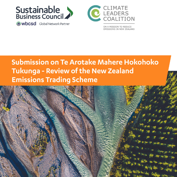 SBC and CLC Joint Submission to the Ministry for the Environment – August 2023